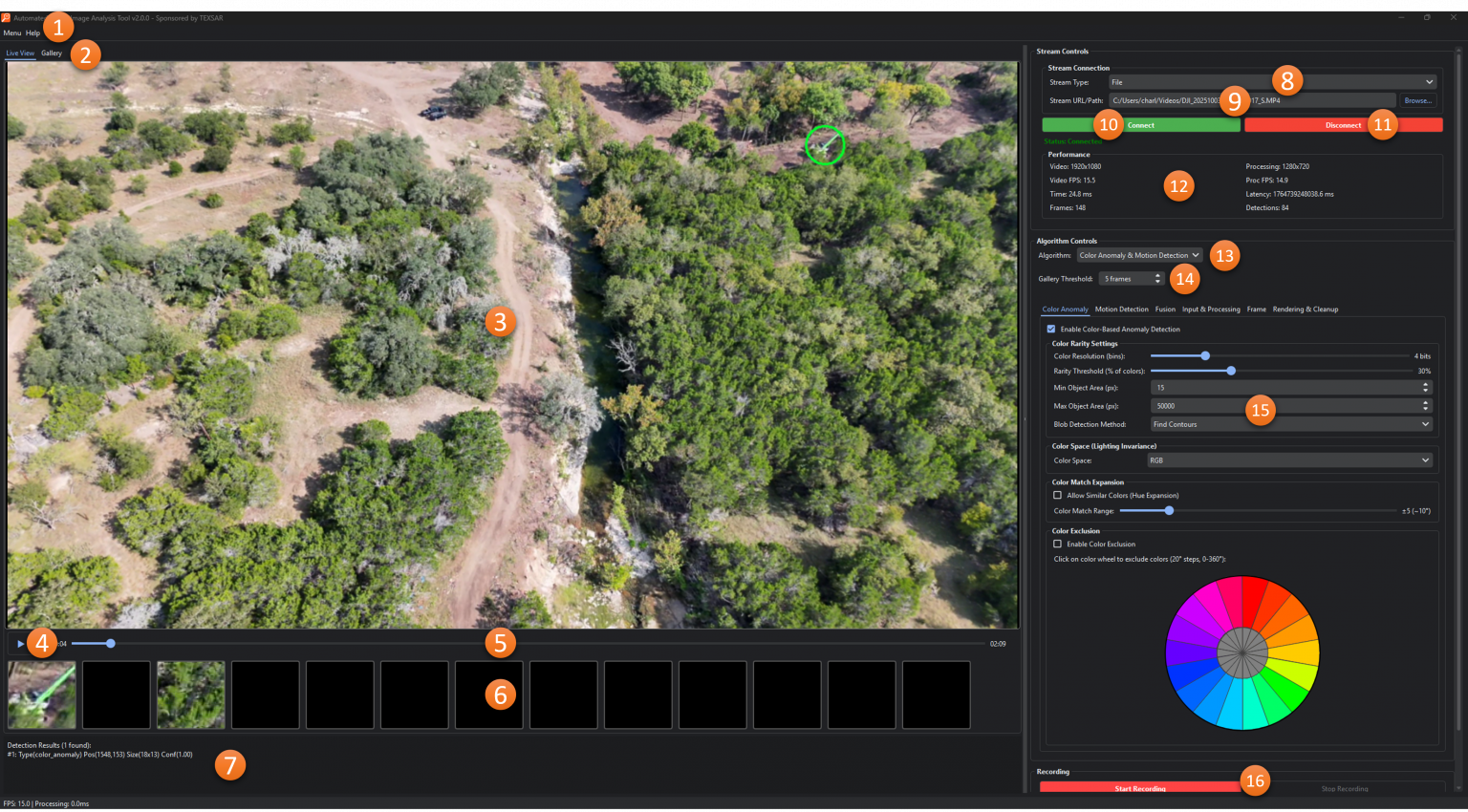 Automated Drone Image Analysis Tool - Texas Search and Rescue